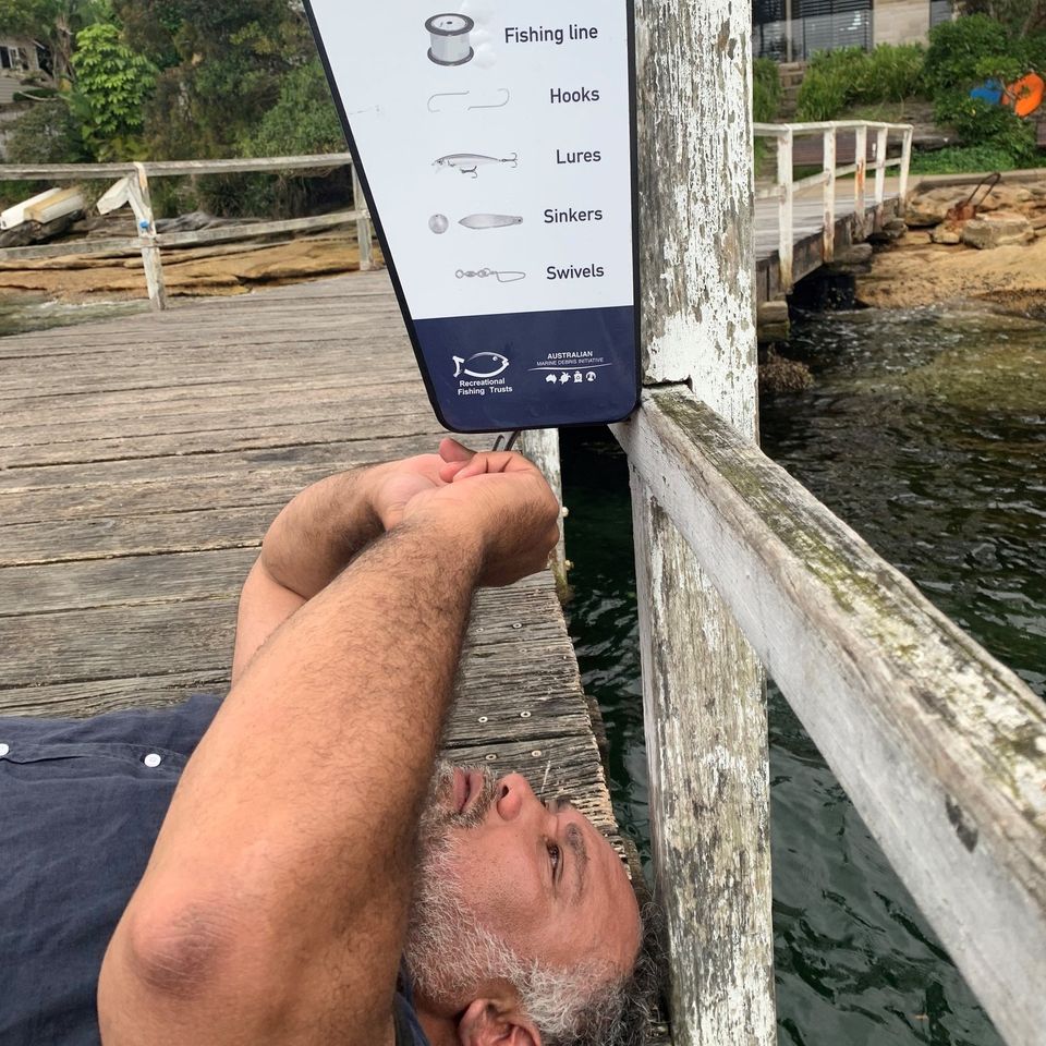 Look After Your Tackle Bins being installed in Sydney